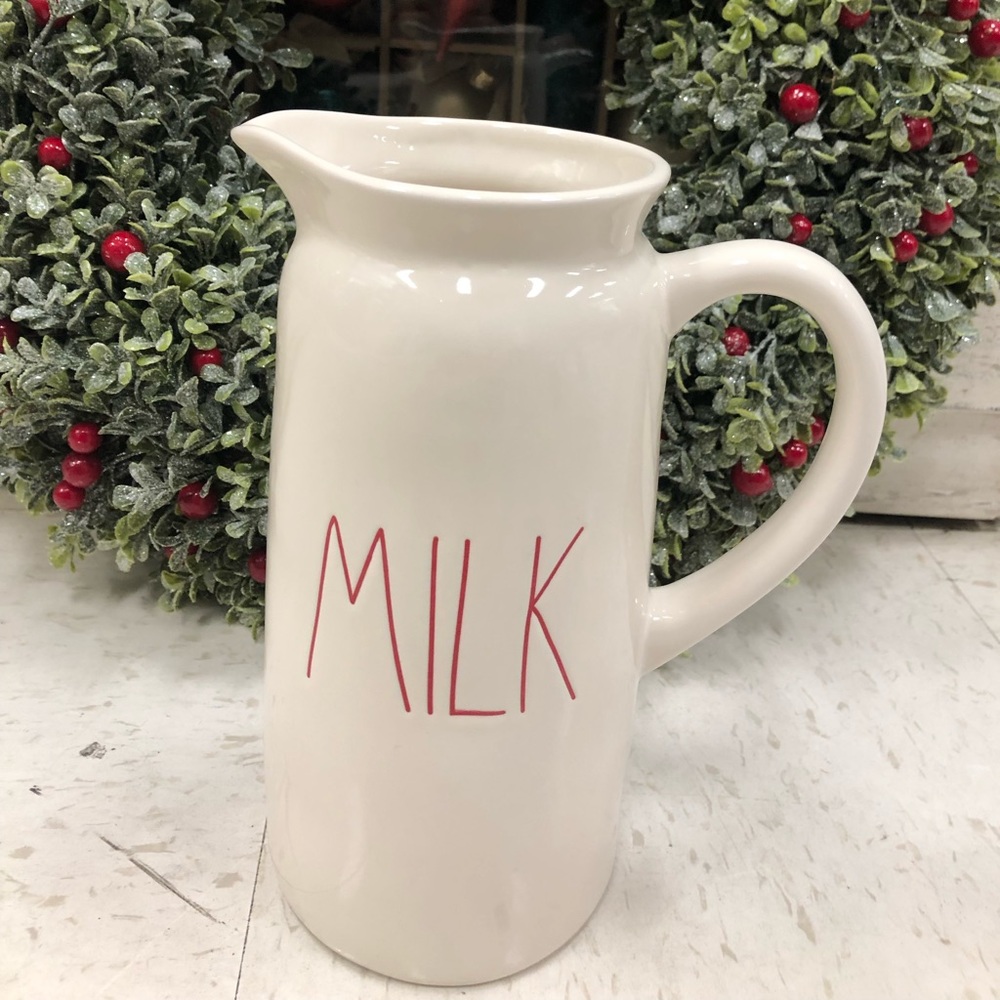 Rae Dunn milk pitcher